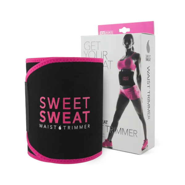 Sports Research Sweet Sweat Waist Trimmer Belt - Medium
